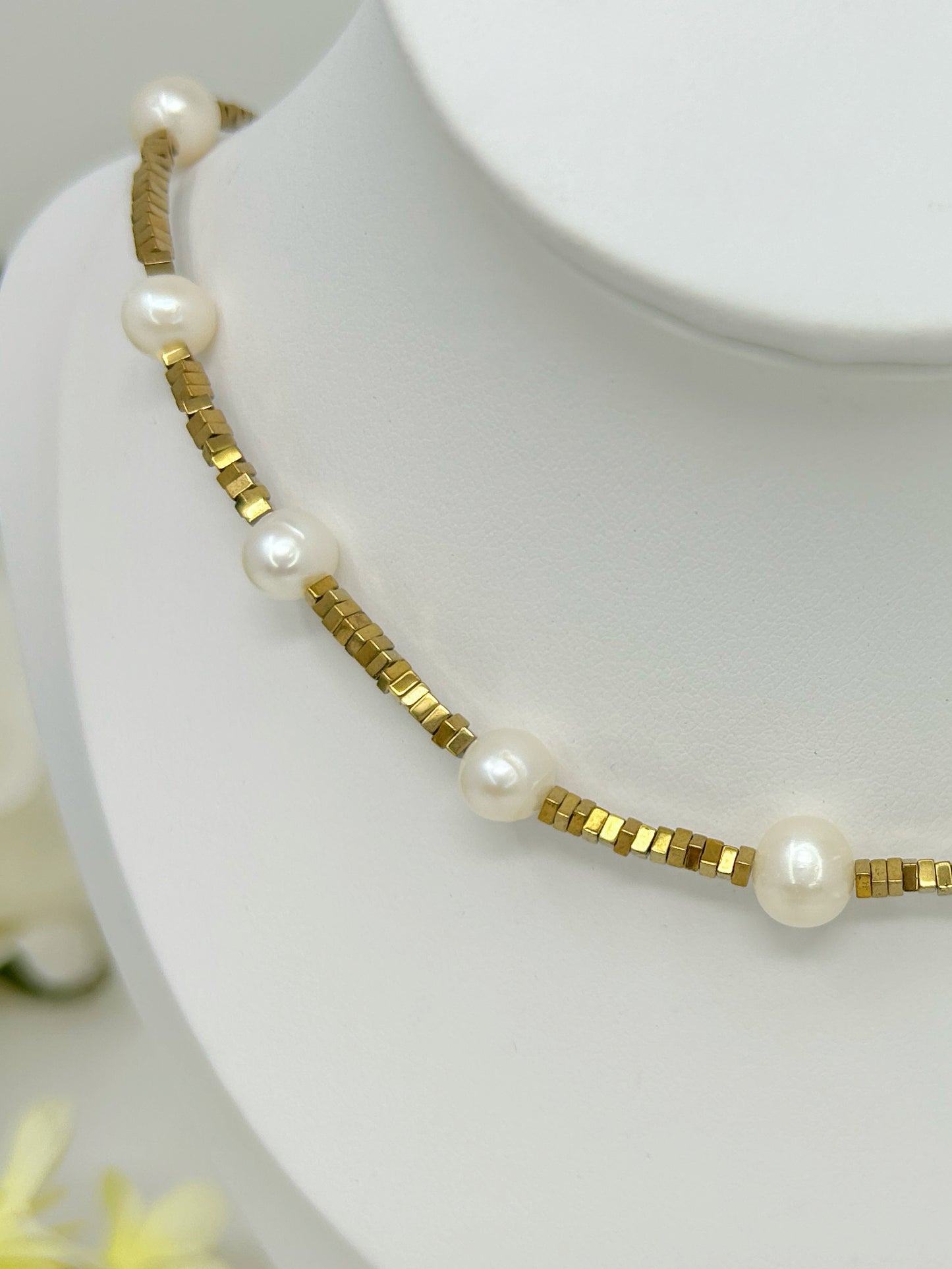 Lumilu 5-6mm Freshwater Pearl Necklace